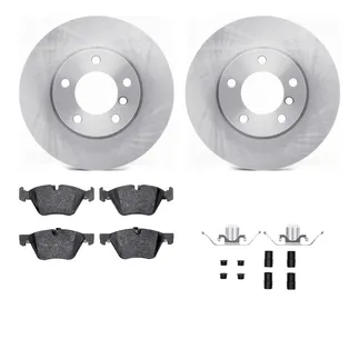 R1 Concepts WFWH1-31086 E- Line Series Brake Rotor W/ Ceramic Brake Pads & Hdw